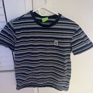 Short sleeve, striped t-shirt. Comfy and stylish